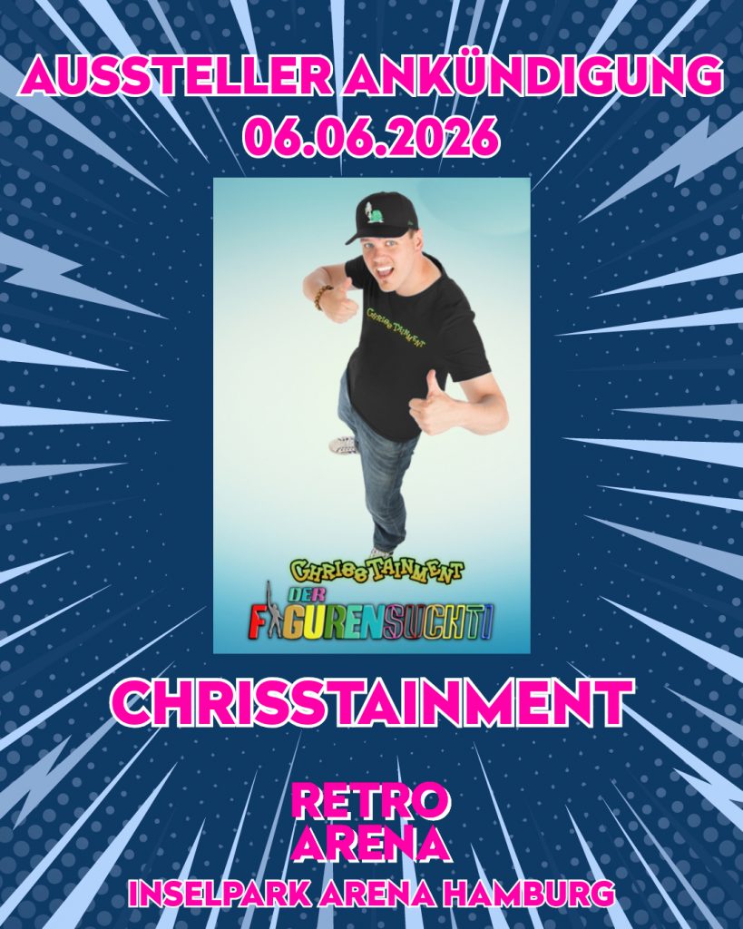 Aussteller Ankündigung: Chrisstainment Aussteller Ankündigung: Chrisstainment