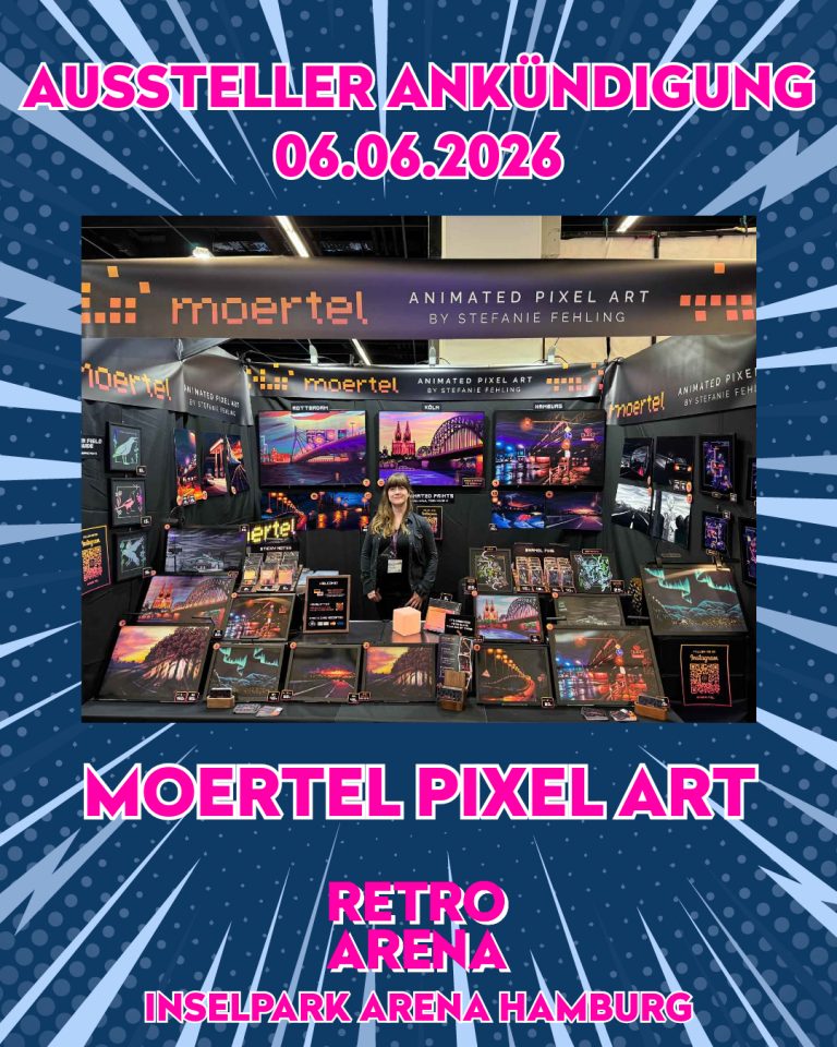Aussteller Ankündigung: Moertel Pixel Art